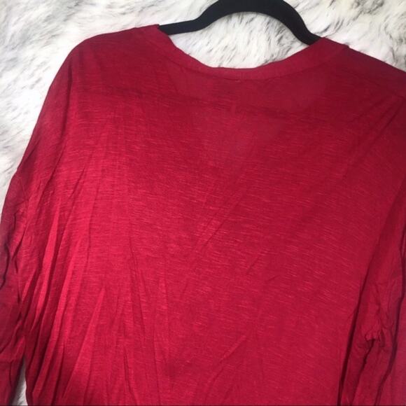 Urban Outfitters Sparkle & Fade Red Button Up Cardigan - Picture 6 of 8